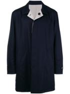 Manzoni 24 Boxy Single-breasted Coat - Blue