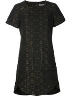 Zac Zac Posen Printed Dress, Women's, Size: 10, Black, Polyester