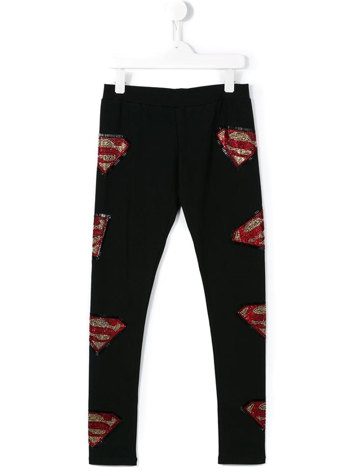 Philipp Plein Kids 'ooh Girl' Leggings