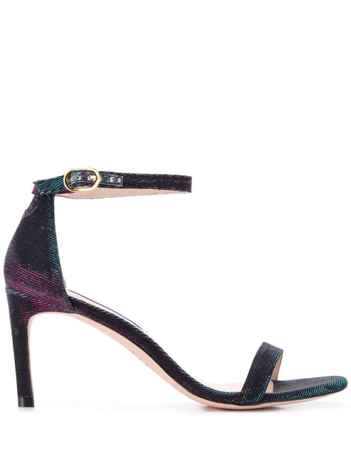 Stuart Weitzman Nunaked Sandals - Black