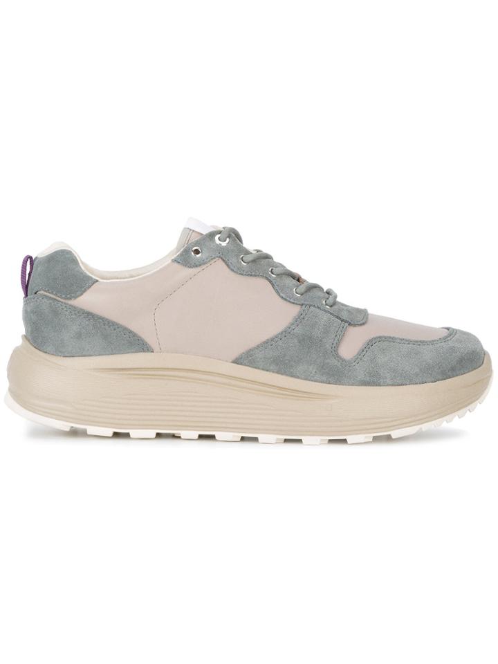 Eytys Grey Jet Combo Suede Sneakers