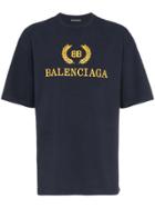 Balenciaga Bb Logo T-shirt - Blue