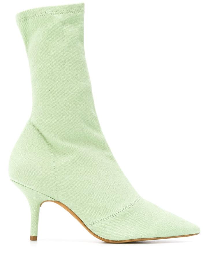 Yeezy Stretch Ankle Boots - Green