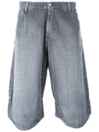 Walter Van Beirendonck Vintage Knee Length Shorts, Size: 32, Grey