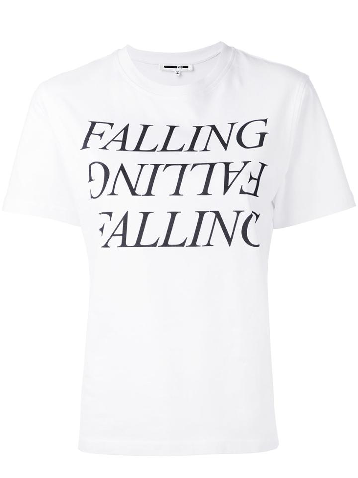 Mcq Alexander Mcqueen Statement Patch T-shirt - White