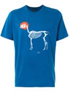 Ps By Paul Smith Printed Fitted T-shirt - Blue