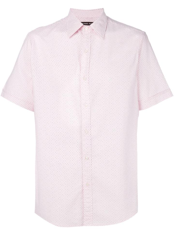 Michael Kors Collection Polka-dot Shirt - Pink & Purple