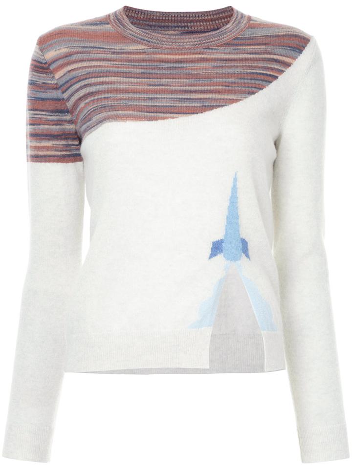 Onefifteen Striped Detail Jumper - Grey