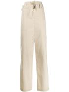 Ambush High-waisted Paperbag Trousers - Neutrals