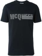 Mcq Alexander Mcqueen Logo Print T-shirt, Men's, Size: Xl, Black, Cotton