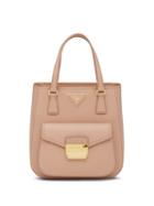Prada Metroplis Tote Bag - Neutrals