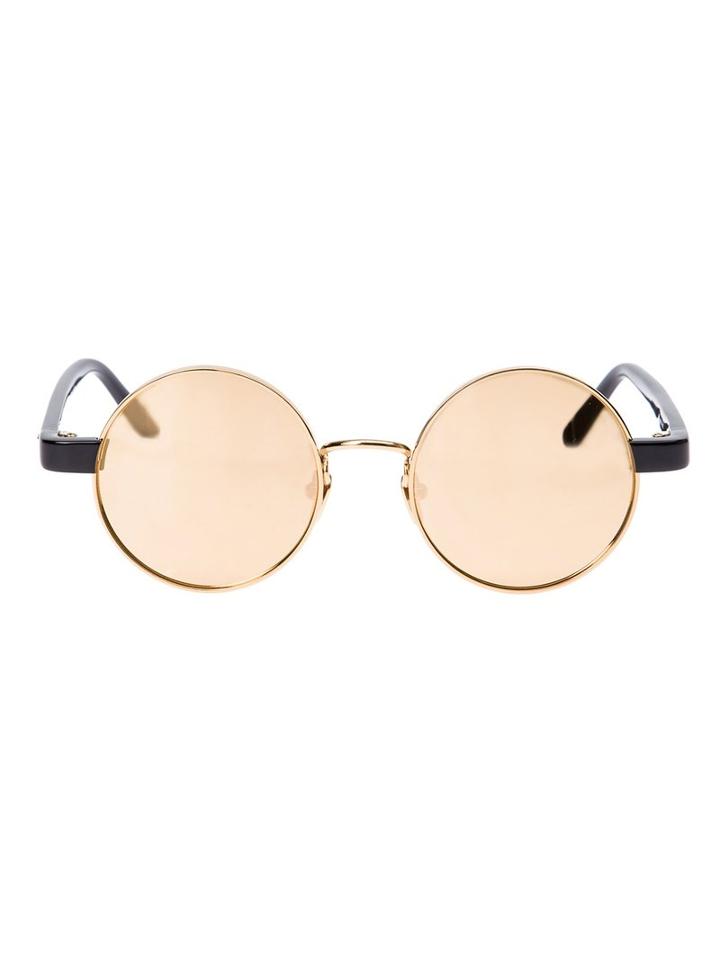 Linda Farrow - '369' Sunglasses - Men - Acetate - One Size, Grey, Acetate