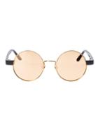 Linda Farrow - '369' Sunglasses - Men - Acetate - One Size, Grey, Acetate