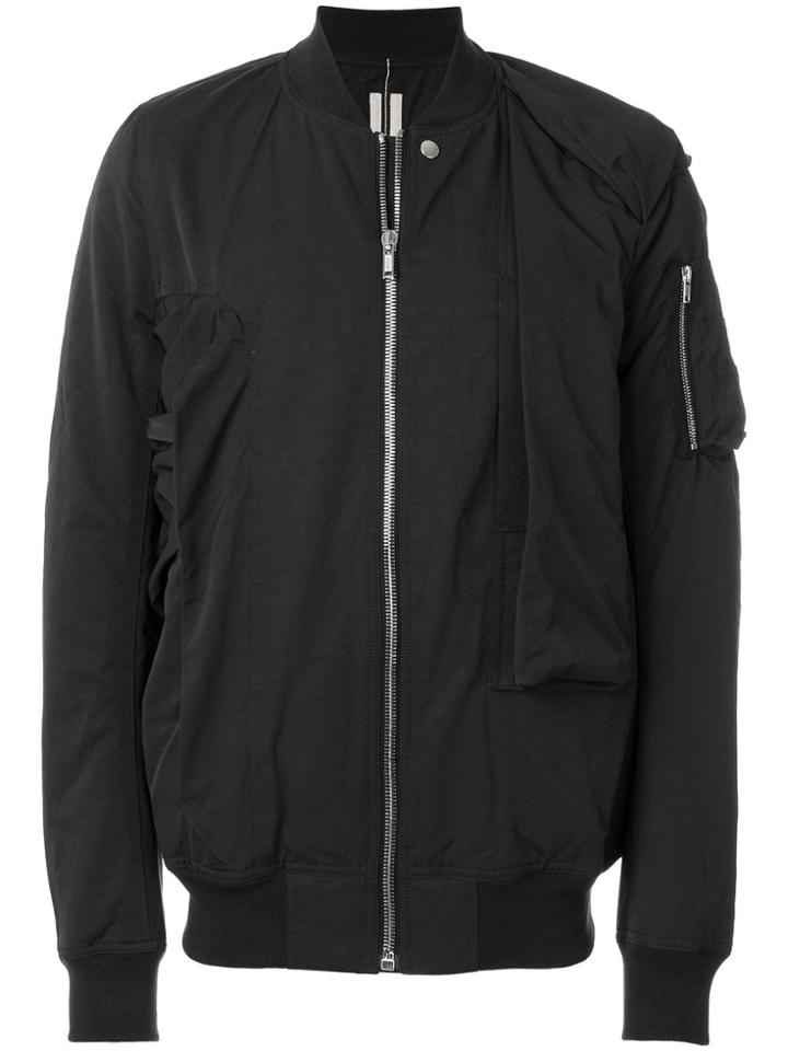 Rick Owens Drkshdw Bomber Jacket - Black