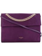Nina Ricci - 'mado' Shoulder Bag - Women - Suede - One Size, Pink/purple, Suede