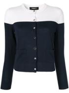 Paule Ka Colour Block Cardigan - Blue