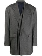 Y/project Oversized Blazer - Grey