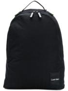 Calvin Klein Logo Patch Round Backpack - Black