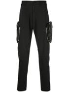 Stone Island Shadow Project Side Cargo Pocket Trousers - Black