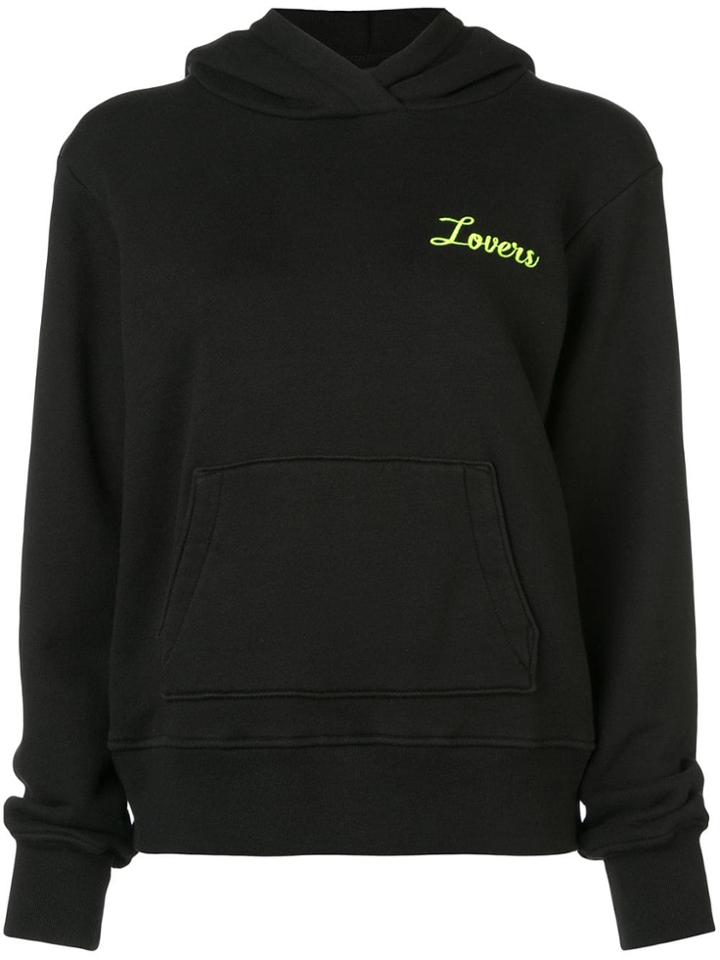 Amiri Lovers Print Hoodie - Black