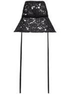 Valentino Lace Bucket Hat - Black