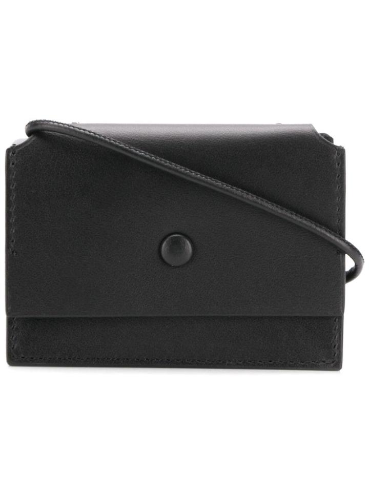 Acne Studios Flap Coin Purse - Black