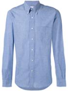 Aspesi - Chest Pocket Shirt - Men - Cotton - Xl, Blue, Cotton