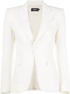 Dsquared2 Formal Fitted Blazer - White
