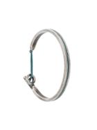 M. Cohen Twist Hook Bracelet - Metallic