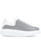 Alexander Mcqueen Oversized Sole Sneakers - Metallic