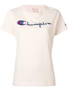 Champion Logo Print T-shirt - Pink