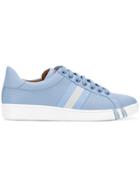Bally Micro Perforated Sneakers - Blue