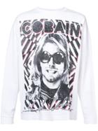 R13 Long-sleeved Cobain T-shirt - White