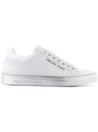 Philipp Plein Statement Low Top Sneakers - White