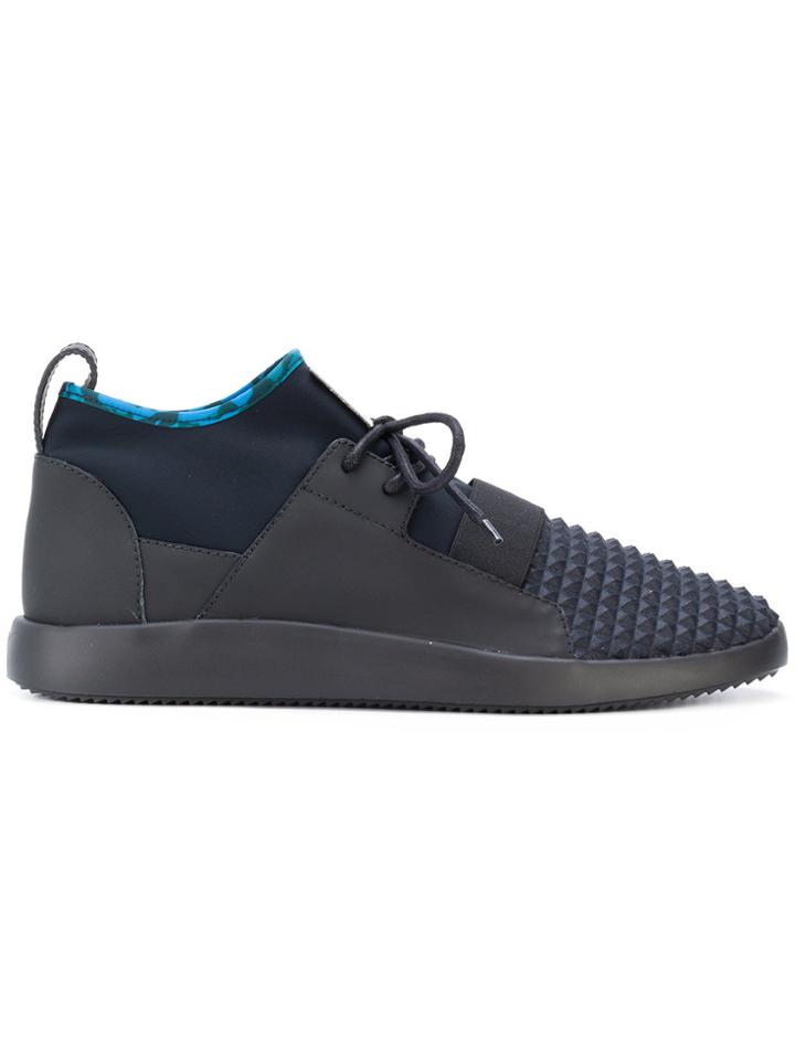 Giuseppe Zanotti Design Corey Studded Sneakers - Black