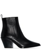 Aeyde Kate 80mm Ankle Boots - Black