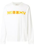 Misbhv Logo Printed Sweatshirt - White
