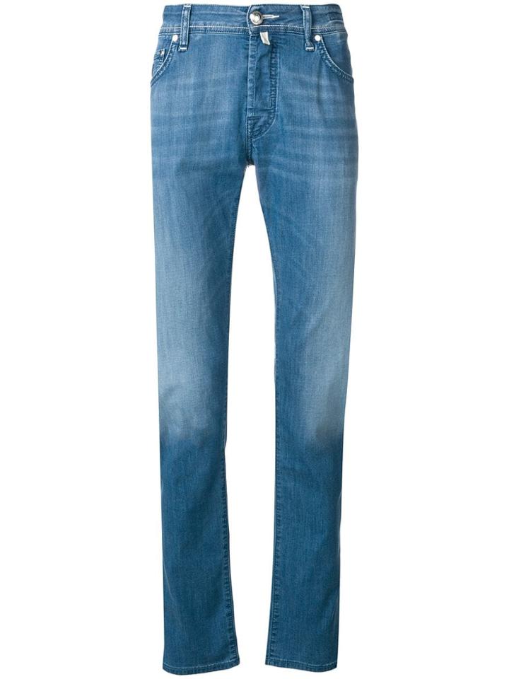 Jacob Cohen High Rise Slim Jeans - Blue