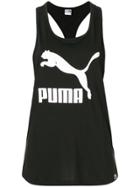 Puma Logo Print Vest - Black