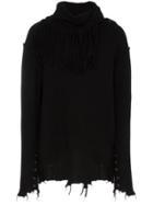 Bed J.w. Ford Bed Fringe Neck Swt - Black