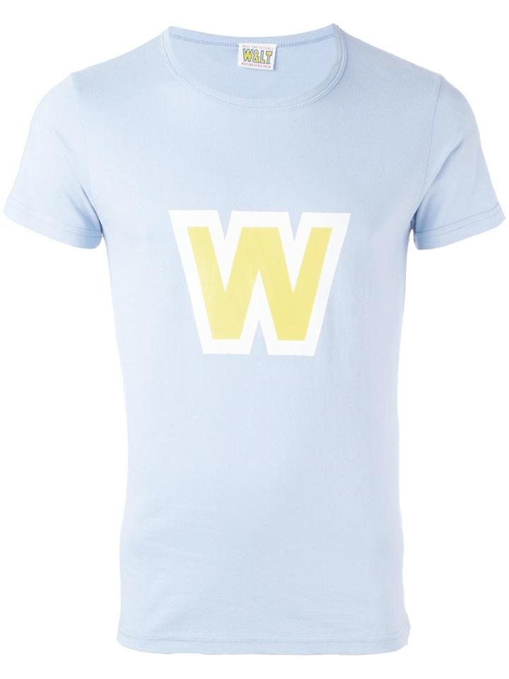Walter Van Beirendonck Vintage Logo Print T-shirt - Blue