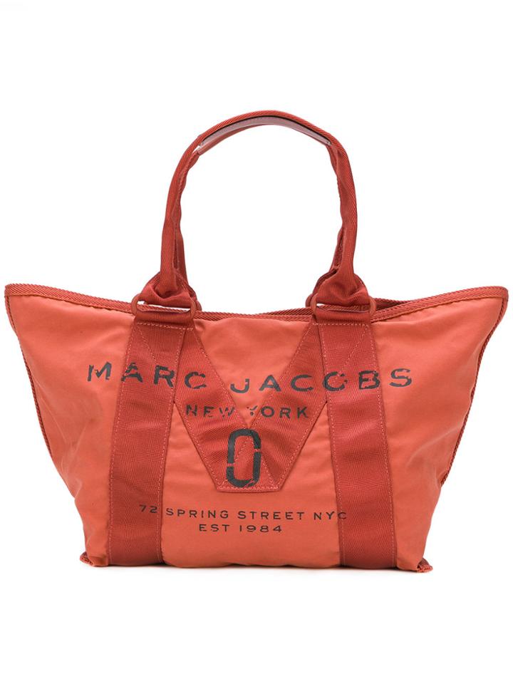 Marc Jacobs Logo Tote Bag - Yellow & Orange
