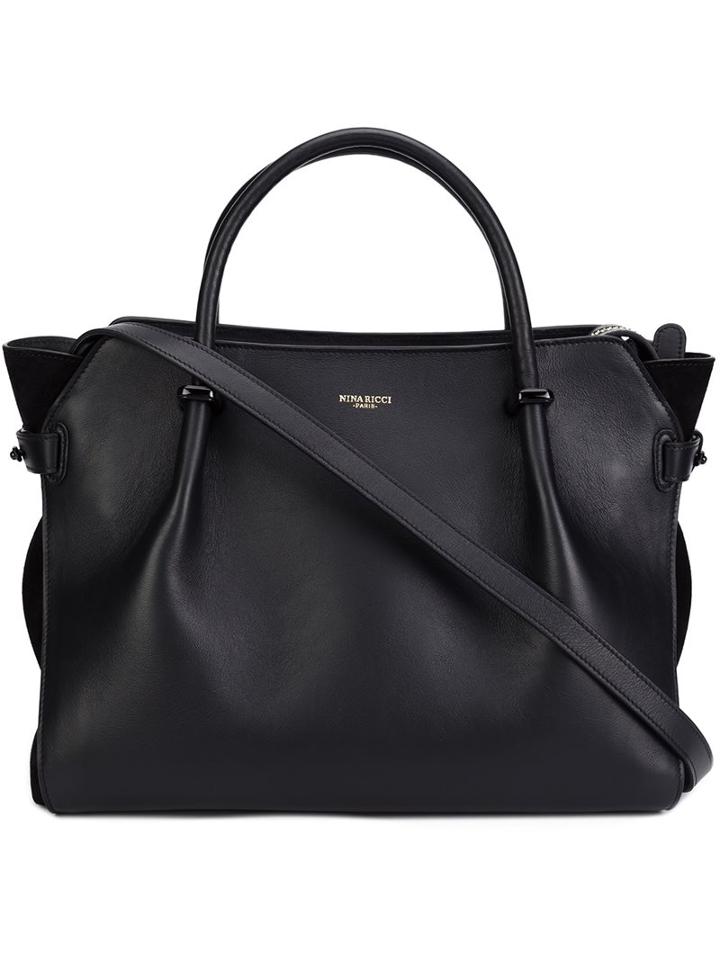 Nina Ricci Classic Tote, Women's, Black