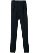 Giorgio Armani Corduroy Straight-leg Trousers - Blue