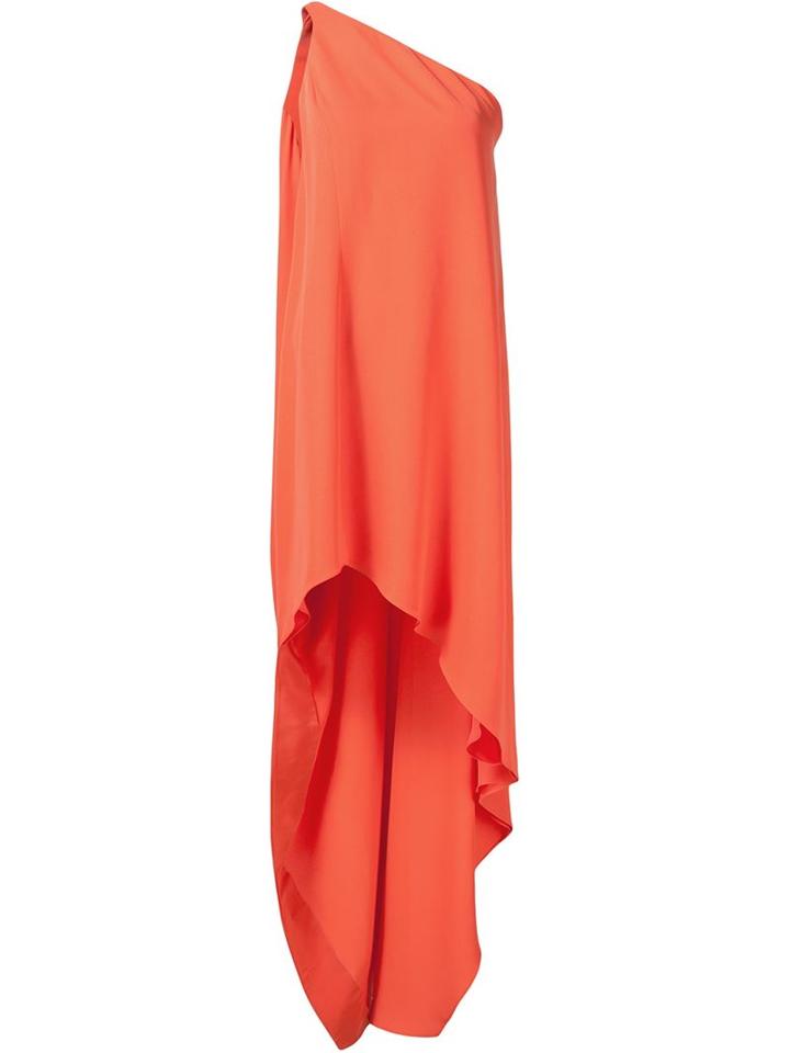 Narciso Rodriguez One Shoulder Asymmetric Dress