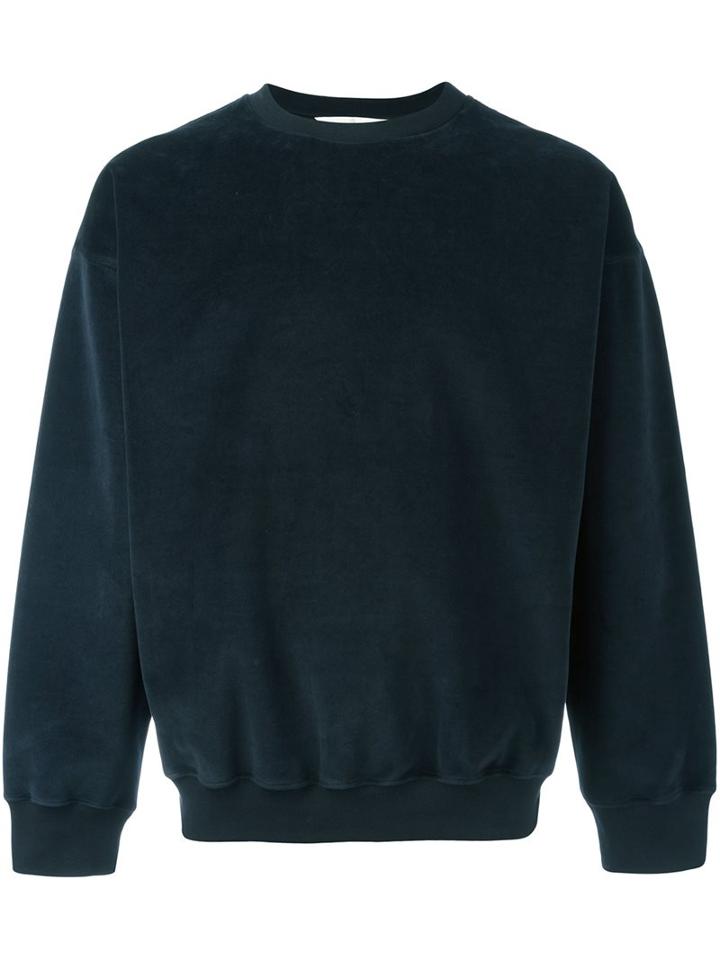 Golden Goose Deluxe Brand Towelling Sweatshirt, Men's, Size: Large, Blue, Cotton/polyester