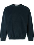 Golden Goose Deluxe Brand Towelling Sweatshirt, Men's, Size: Large, Blue, Cotton/polyester