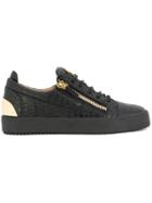 Giuseppe Zanotti Design Frankie Low Top Sneakers - Black