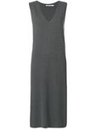 T By Alexander Wang Knitted Dress - Grey