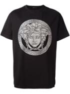 Versace Watercolour 'medusa' Print T-shirt